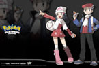Pokémon platinum verze tapeta 2
