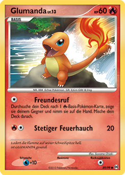 Glumanda | Platinum Arceus | Sammelkarten-Datenbank | Pokemon.de