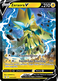 Zeraora V Promokarten Sammelkarten Datenbank Pokemon De