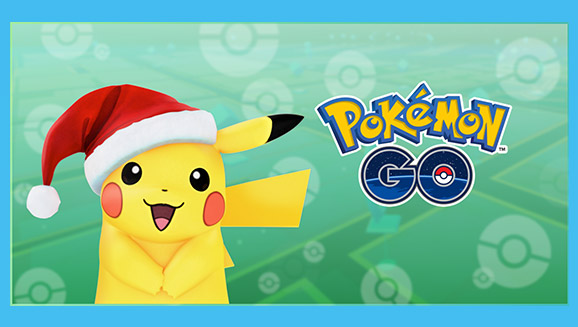 Pokémon GO weihnachtliches Pikachu