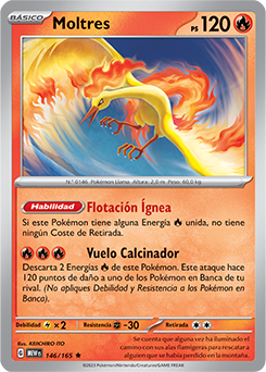 Moltres 151 Base De Datos De Cartas De JCC Pokemon