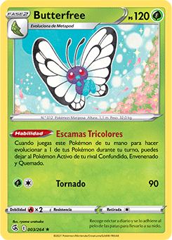 Butterfree Pok Dex