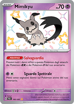 Mimikyu Destino Di Paldea Archivio Delle Carte Gcc Pokemon It