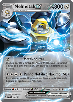 Melmetal Ex Escarlate E Violeta Promo Banco De Dados De Cards Do