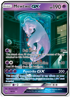 Mewtwo PR-SM SM77  Pokemon TCG POK Cards