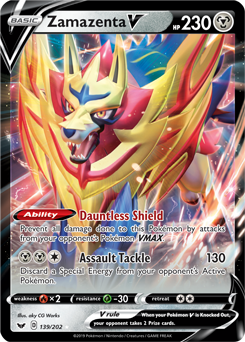 Shiny Zacian V and Zamazenta V Facing Off Against Eternatus in Special Deck  Set! 