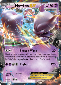 pokemon mewtwo ex mega card cards xy8