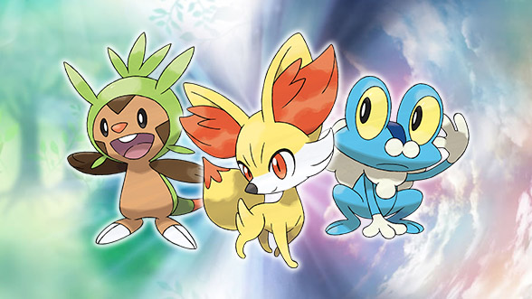 What are some of the Pokemon introduced in the Pokemon X and Y games?