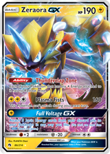 Sun Moon Series Sun Moonlost Thunder Trading Card