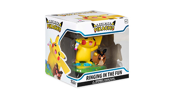 pokemon a day with pikachu figure