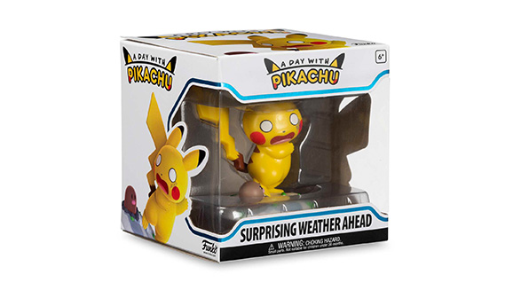 pokemon a day with pikachu figure