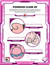 Activities for kids printable. Find the differences Pokemon 44
