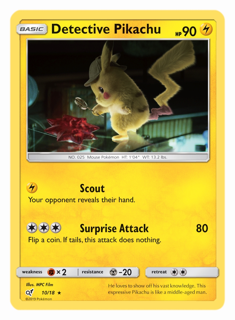 More Pokémon Tcg Detective Pikachu Cards Revealed Pokemoncom