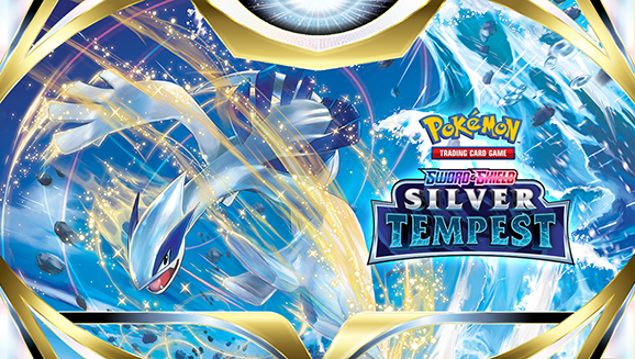 Pokémon TCG: <em>Sword & Shield—Silver Tempest</em> fås i handelen nu
