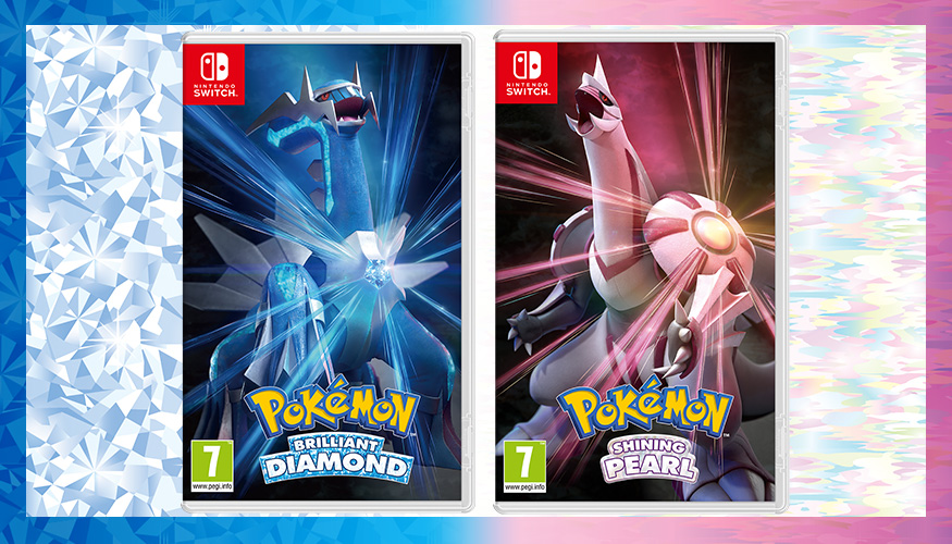 Spillene <em>Pokémon Brilliant Diamond</em> og <em>Pokémon Shining Pearl</em> er kommet