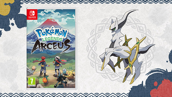 The <em>Pokémon Legender: Arceus</em> spillet er kommet nu!