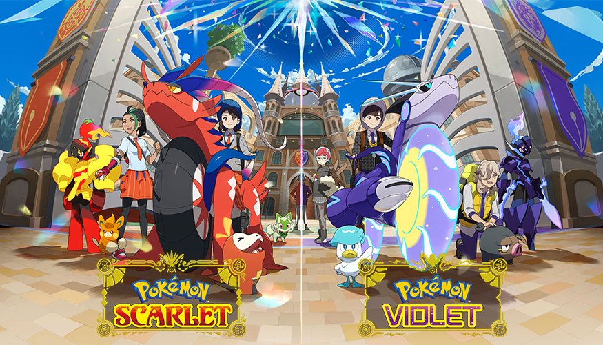 Pokémon Scarlet og Pokémon Violet er kommet!