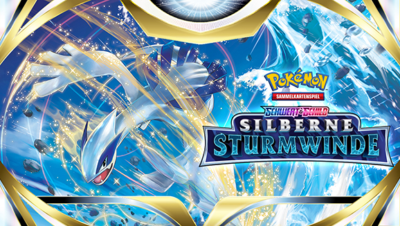 Pokémon-Sammelkartenspiel: <em>Schwert & Schild – Silberne Sturmwinde</em> | Jetzt erhältlich