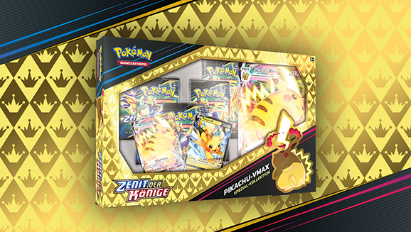 Spezial-Kollektion <em>Zenit der Könige</em>: Pikachu&#8209;VMAX