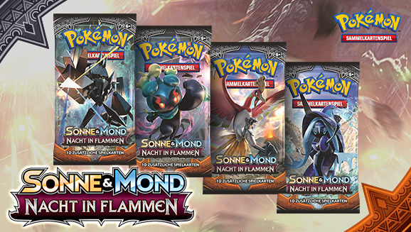 Pokémon-Sammelkartenspiel: <em>Sonne & Mond – Nacht in Flammen</em>