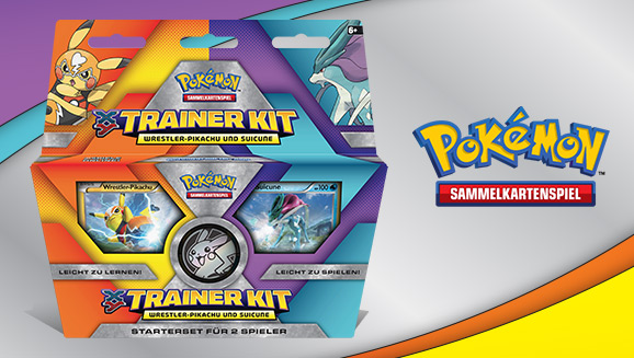 Trainer Kit <em>XY</em>: Wrestler-Pikachu und Suicune