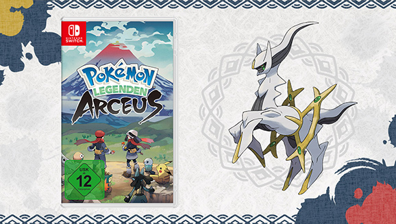 Das Spiel Pokémon-Legenden: Arceus ist jetzt erhältlich!
