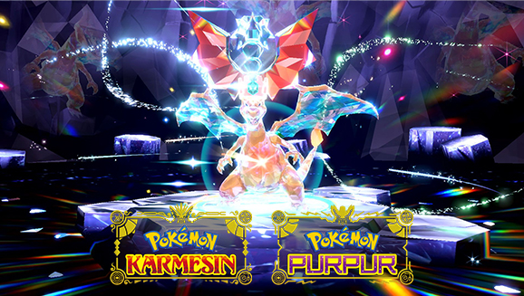 Stelle dich Glurak und Evoli und erhalte ein besonderes Pikachu in deiner Ausgabe von Pokémon Karmesin oder Pokémon Purpur