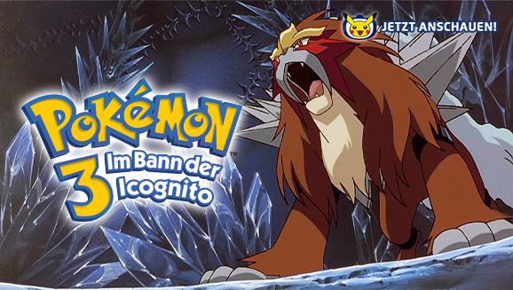 Pokémon 3 – Im Bann der Icognito jetzt auf Pokémon-TV!