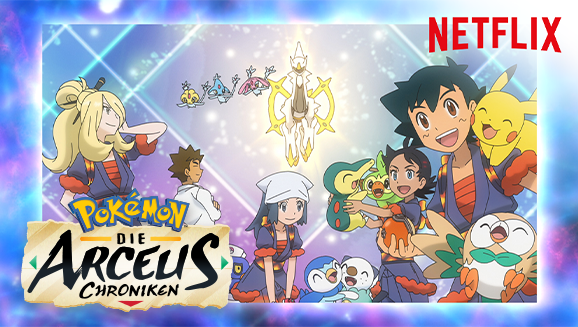 In Kürze: <em>Pokémon: Die Arceus-Chroniken</em> auf Netflix