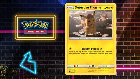 Meet Detective Pikachu in Pokémon TCG: Detective Pikachu