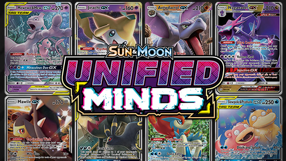 Browse the Cards of  Sun & Moon—Unified Minds!