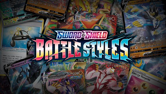 Browse the Cards of Sword & Shield—Battle Styles!