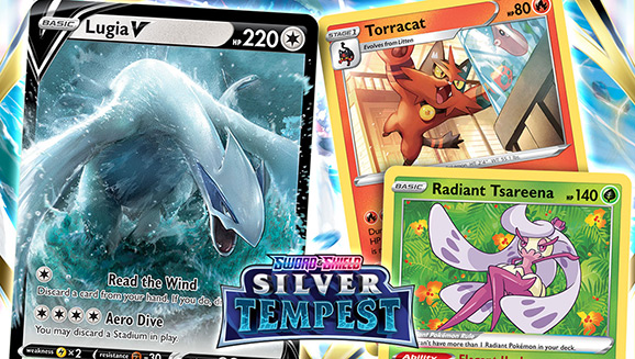 Pokémon TCG: <em>Sword & Shield—Silver Tempest</em> Artwork Embraces the Storm