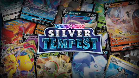 Browse the Cards of Sword & Shield—Silver Tempest!