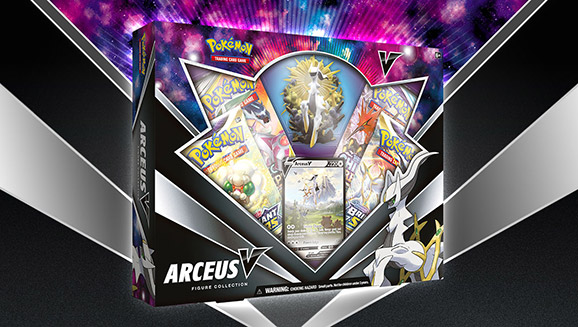 Arceus Is Here as a Pokémon V and a Cool Figure