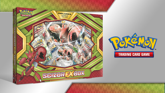 Pokémon TCG: Scizor-<em>EX</em> Box