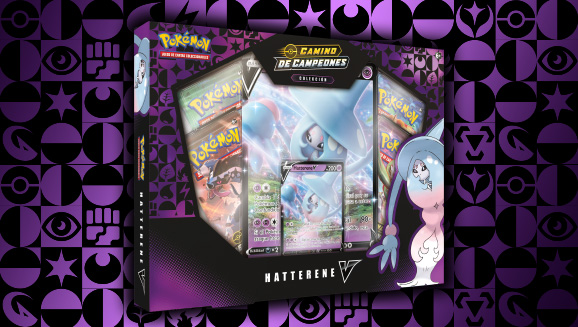 Colección Hatterene V de <em>Camino de Campeones</em> de JCC Pokémon