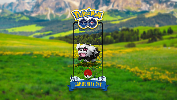 Zigzagoon de Galar corretea sin descanso por el Día de la Comunidad de Pokémon GO