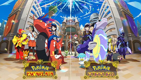 ¡Pokémon Escarlata y Pokémon Púrpura ya están aquí!