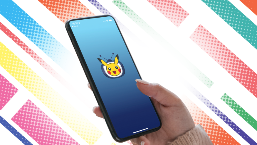 Aplicación TV Pokémon para dispositivos móviles