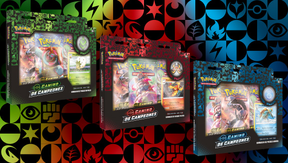 Colecciones con pin <em>Camino de Campeones</em> de JCC Pokémon