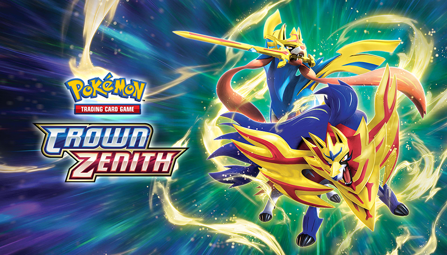 Pokémon TCG:n Sword & Shield -kausi saavuttaa huippunsa Crown Zenithin myötä