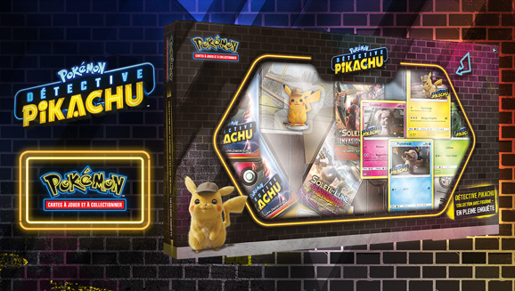 Collection avec figurine <em>Détective Pikachu</em> – En pleine enquête
