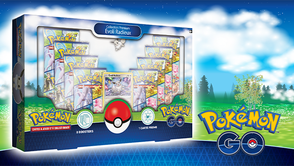 Collection Premium <em>Pokémon GO</em> – Évoli Radieux