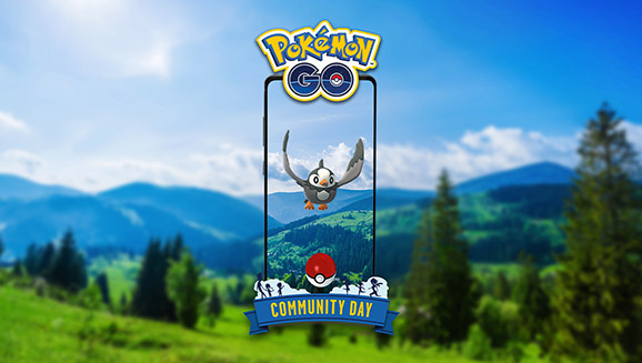 Étourmi étincelle pendant la Journée Communauté de juillet de Pokémon GO