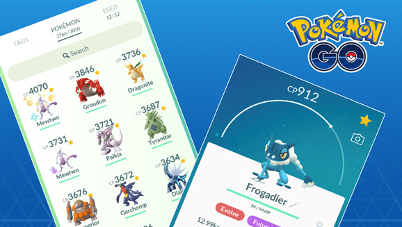 Découvrez les mots-clés dans Pokémon GO