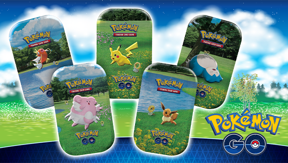 Miniscatole da collezione <em>Pokémon GO</em>