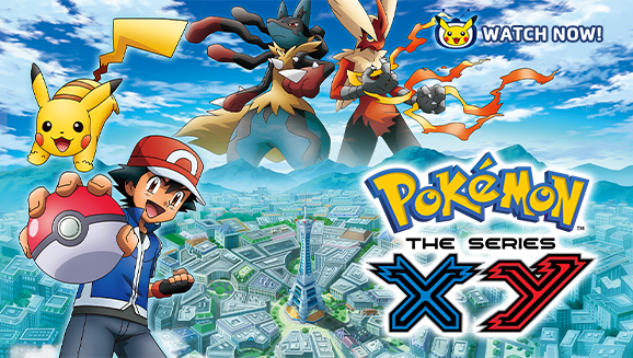 Ash ankommer Kalos-regionen på Pokémon TV