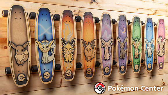 The All Eevee Evolutions Collection by Bear Walker