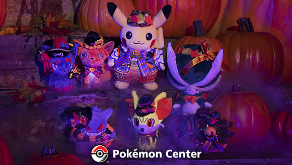 The Pokémon Center Halloween Collection Serves Up Ghostly Delights